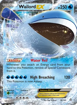 Wailord EX (Primal Clash #38)
