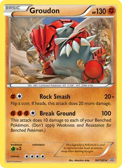 Groudon (Primal Clash #84)