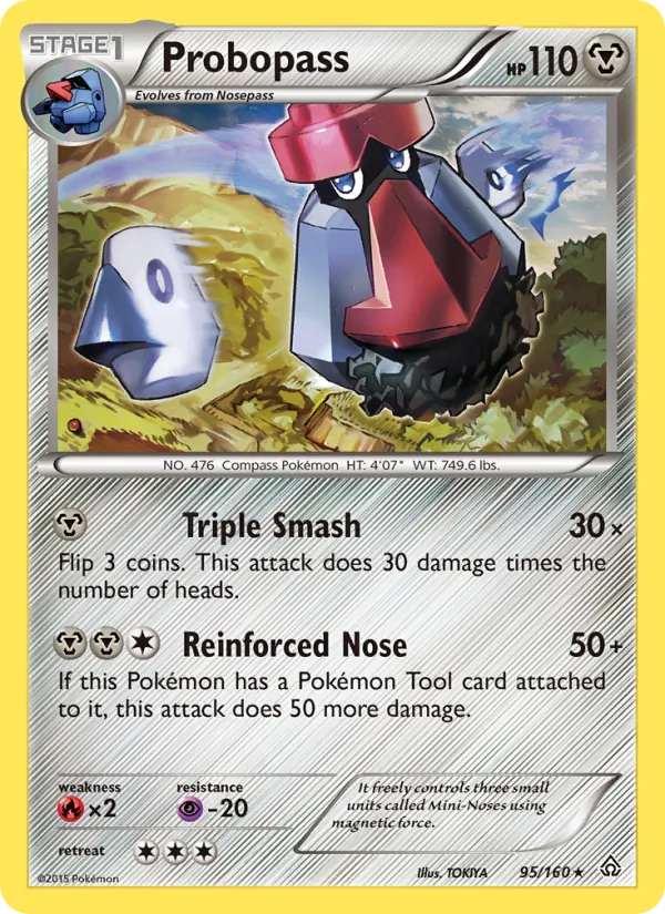 Probopass — Primal Clash #95 (Pokémon TCG card)