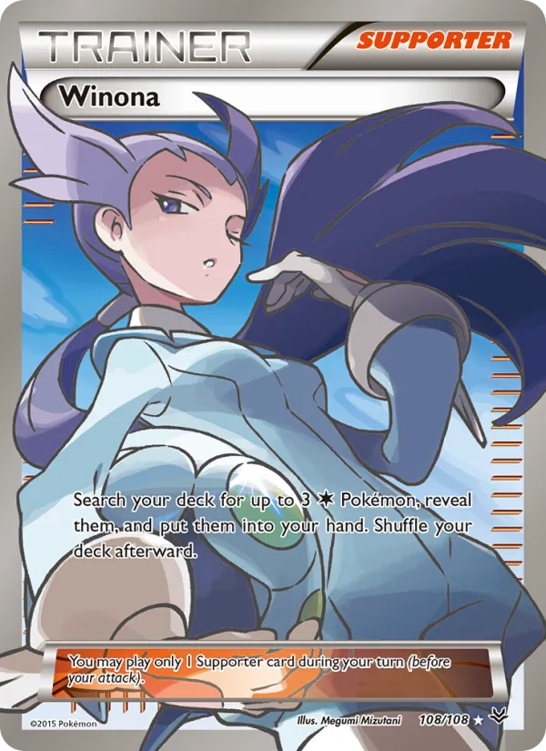 Winona — Roaring Skies #108 (Pokémon TCG card)