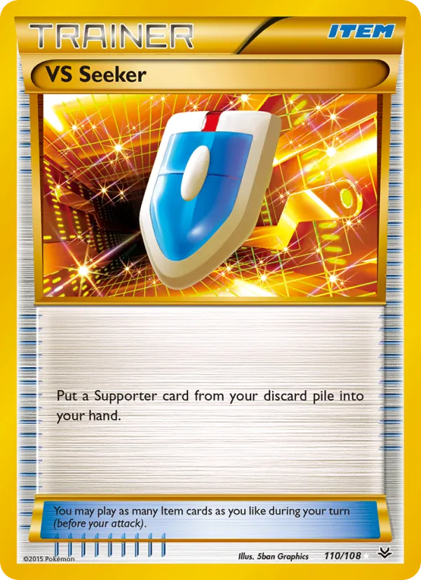 VS Seeker — Roaring Skies #110 (Pokémon TCG card)