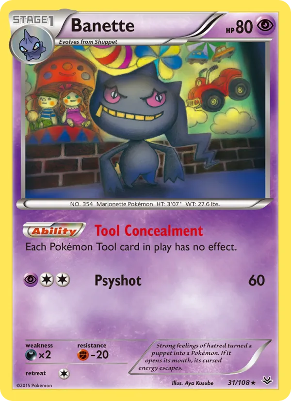 Banette — Roaring Skies #31 (Pokémon TCG card)