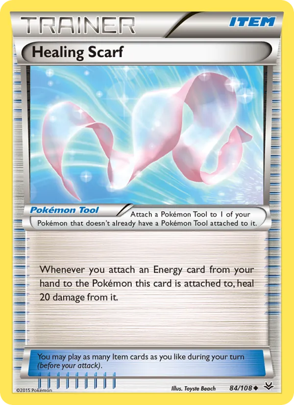 Healing Scarf — Roaring Skies #84 (Pokémon TCG card)