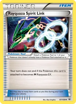 Rayquaza Spirit Link (Roaring Skies #87)