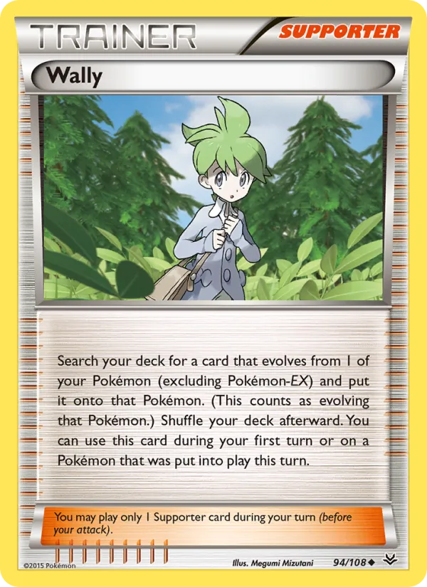 Wally — Roaring Skies #94 (Pokémon TCG card)