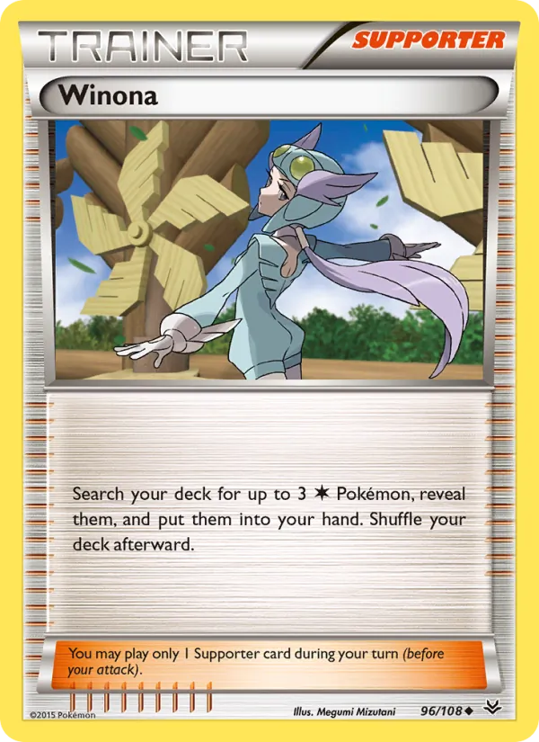Winona — Roaring Skies #96 (Pokémon TCG card)