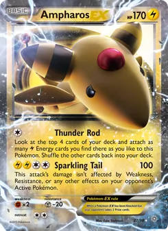 Ampharos EX (Ancient Origins #27)