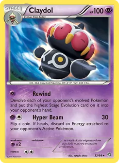 Claydol (Ancient Origins #33)