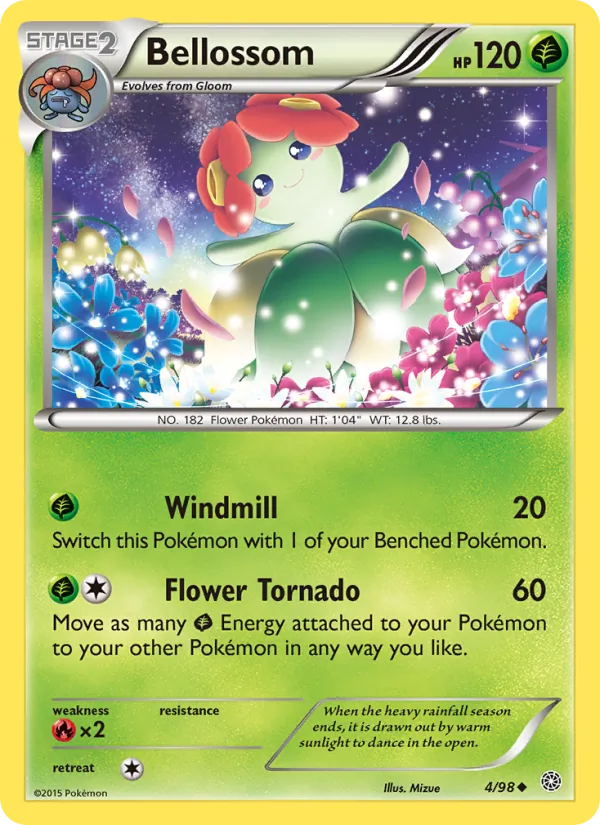 Bellossom — Ancient Origins #4 (Pokémon TCG card)
