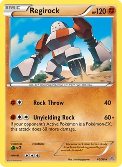Regirock (Ancient Origins #40)