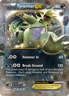 Tyranitar EX (Ancient Origins #42)