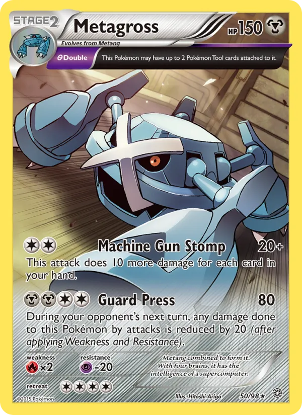 Metagross — Ancient Origins #50 (Pokémon TCG card)