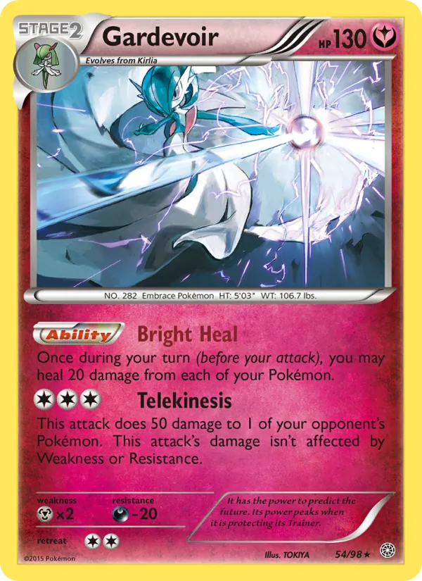 Gardevoir — Ancient Origins #54 (Pokémon TCG card)