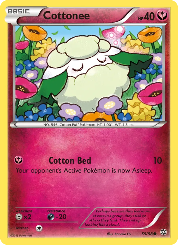 Cottonee — Ancient Origins #55 (Pokémon TCG card)
