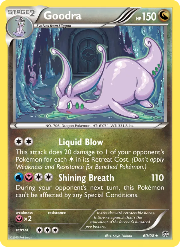 Goodra — Ancient Origins #60 (Pokémon TCG card)