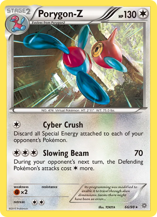 Porygon-Z — Ancient Origins #66 (Pokémon TCG card)