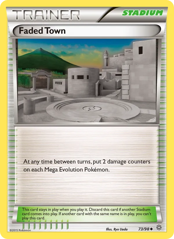 Faded Town — Ancient Origins #73 (Pokémon TCG card)