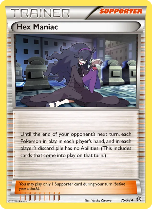 Hex Maniac — Ancient Origins #75 (Pokémon TCG card)