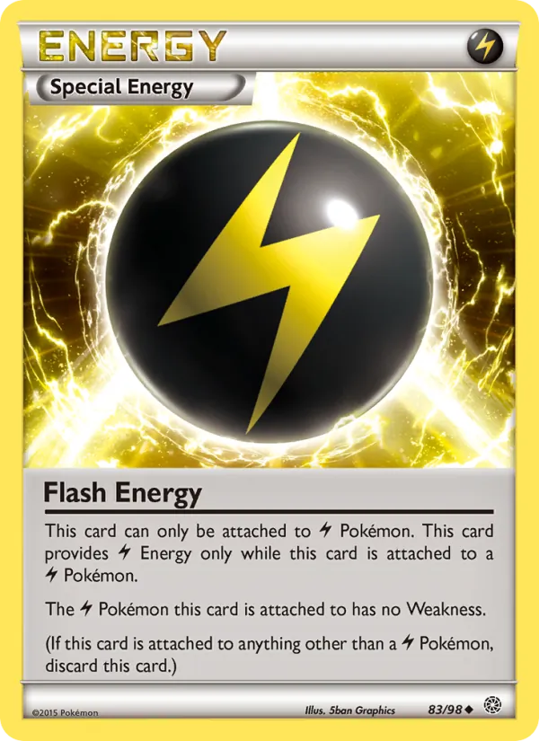 Flash Energy — Ancient Origins #83 (Pokémon TCG card)