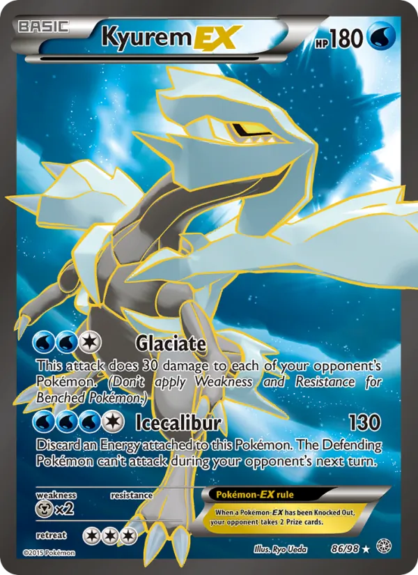 Kyurem EX — Ancient Origins #86 (Pokémon TCG card)