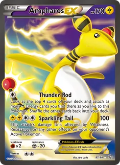 Ampharos EX (Ancient Origins #87)