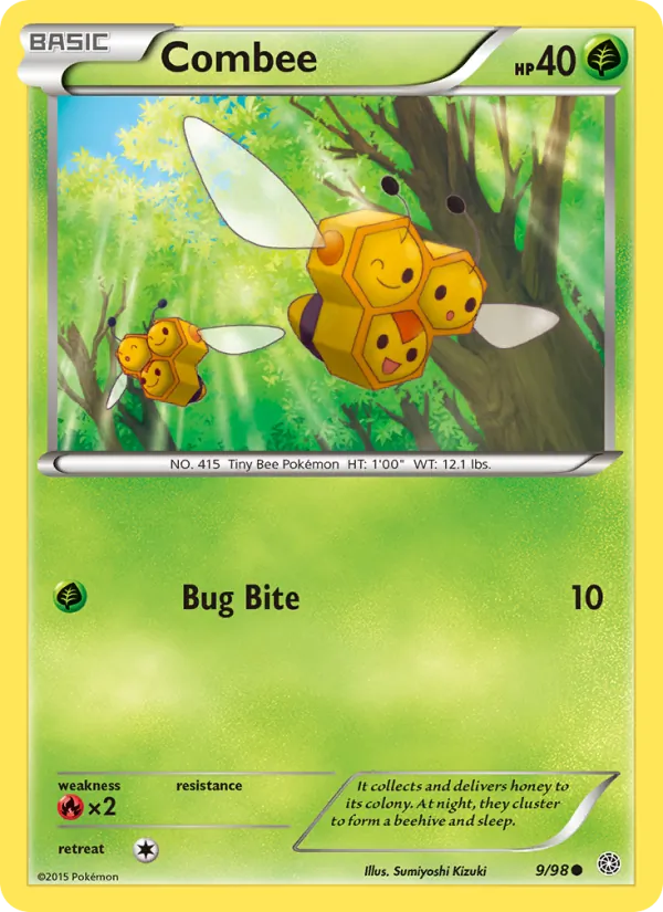 Combee — Ancient Origins #9 (Pokémon TCG card)