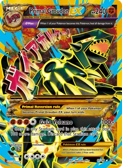 Primal Groudon EX (Ancient Origins #97)