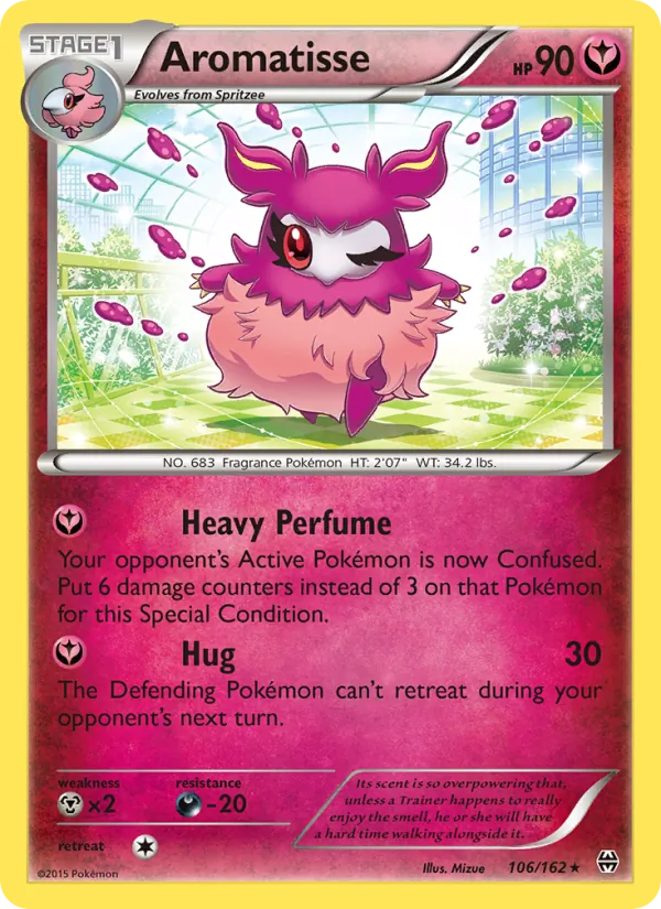 Aromatisse — BREAKthrough #106 (Pokémon TCG card)