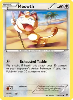 Meowth (BREAKthrough #114)