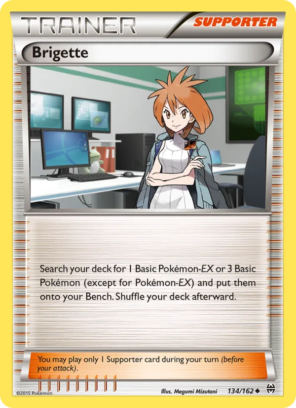 Brigette — BREAKthrough #134 (Pokémon TCG card)