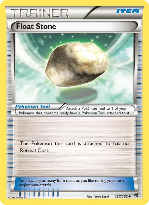 Float Stone — BREAKthrough #137 (Pokémon TCG card)