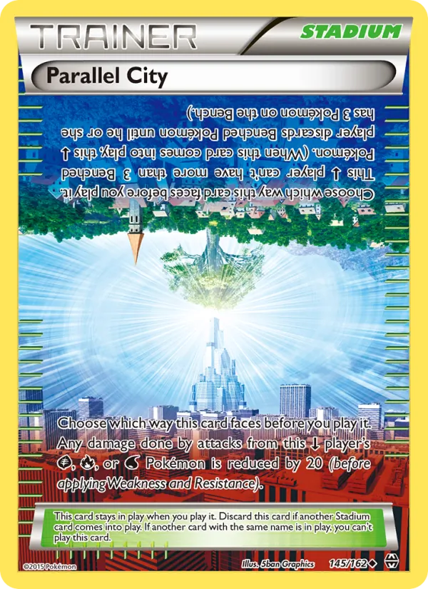 Parallel City — BREAKthrough #145 (Pokémon TCG card)