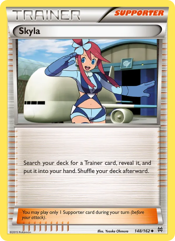 Skyla — BREAKthrough #148 (Pokémon TCG card)