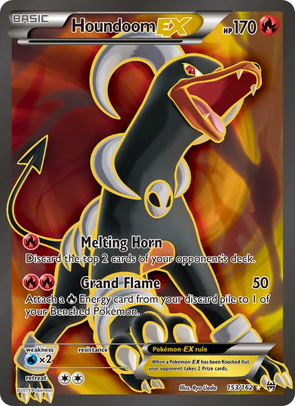 Houndoom EX — BREAKthrough #153 (Pokémon TCG card)
