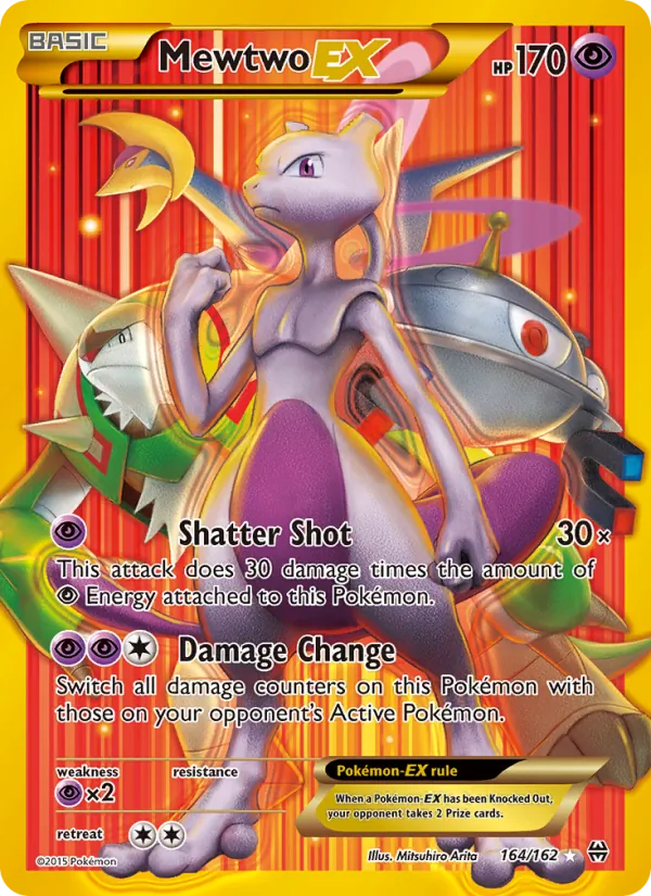 Mewtwo EX — BREAKthrough #164 (Pokémon TCG card)