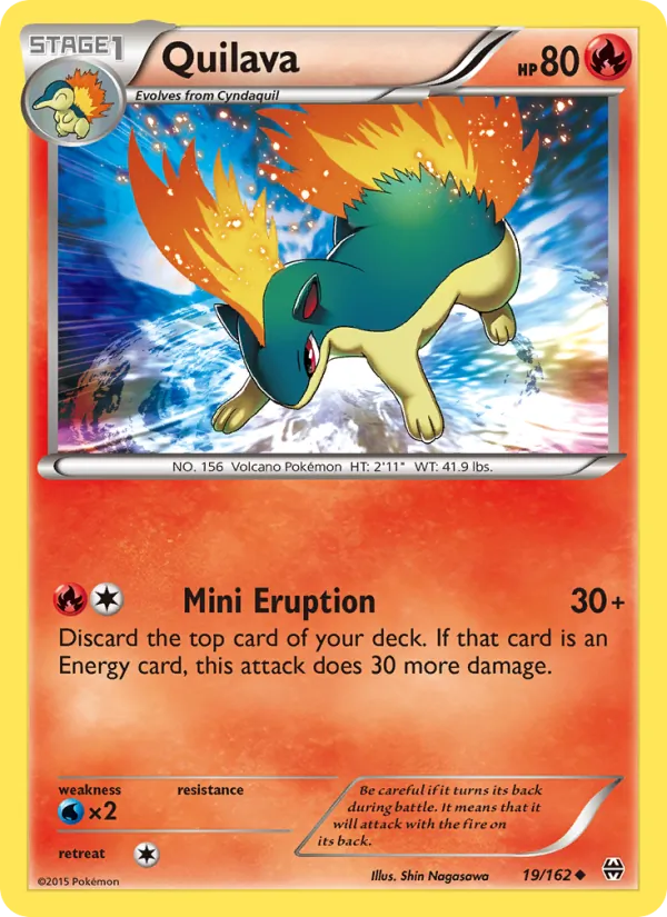 Quilava — BREAKthrough #19 (Pokémon TCG card)