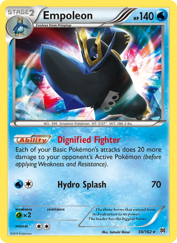 Empoleon — BREAKthrough #38 (Pokémon TCG card)
