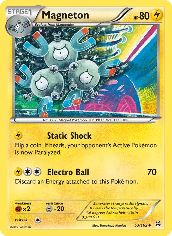 Magneton — BREAKthrough #53 (Pokémon TCG card)