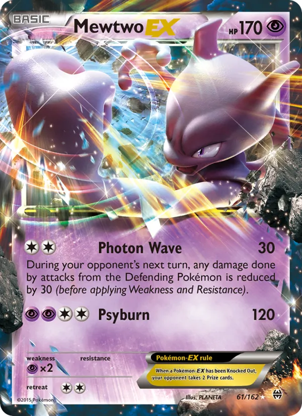 Mewtwo EX — BREAKthrough #61 (Pokémon TCG card)