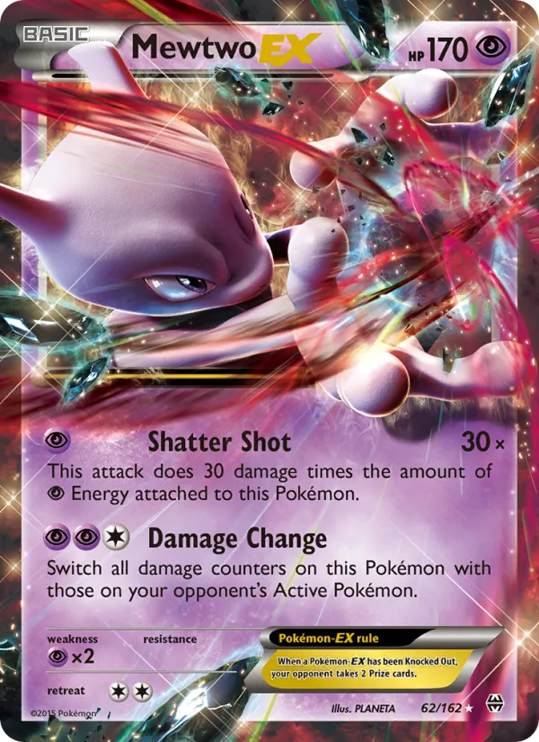 Mewtwo EX — BREAKthrough #62 (Pokémon TCG card)