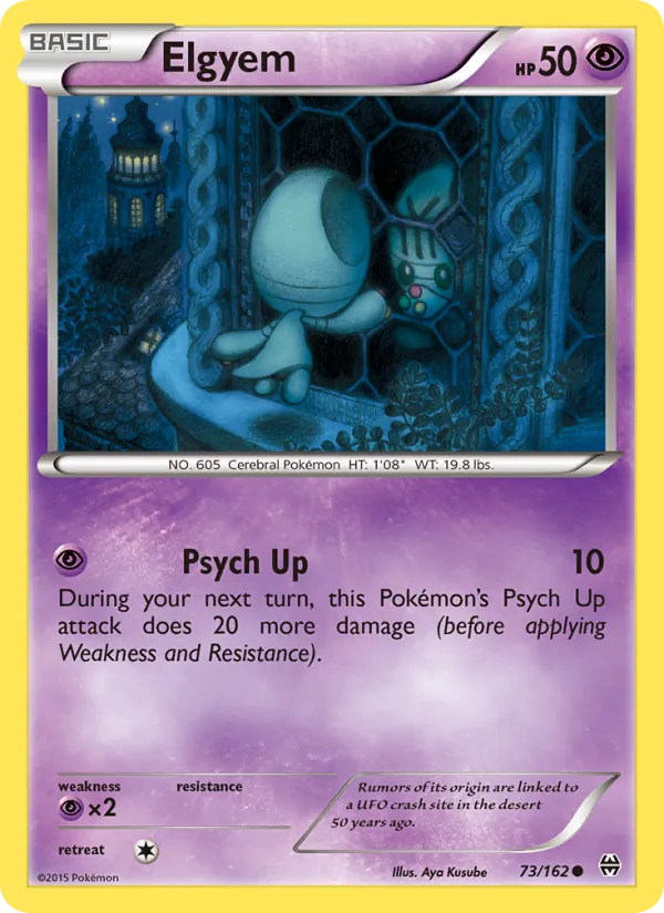Elgyem — BREAKthrough #73 (Pokémon TCG card)