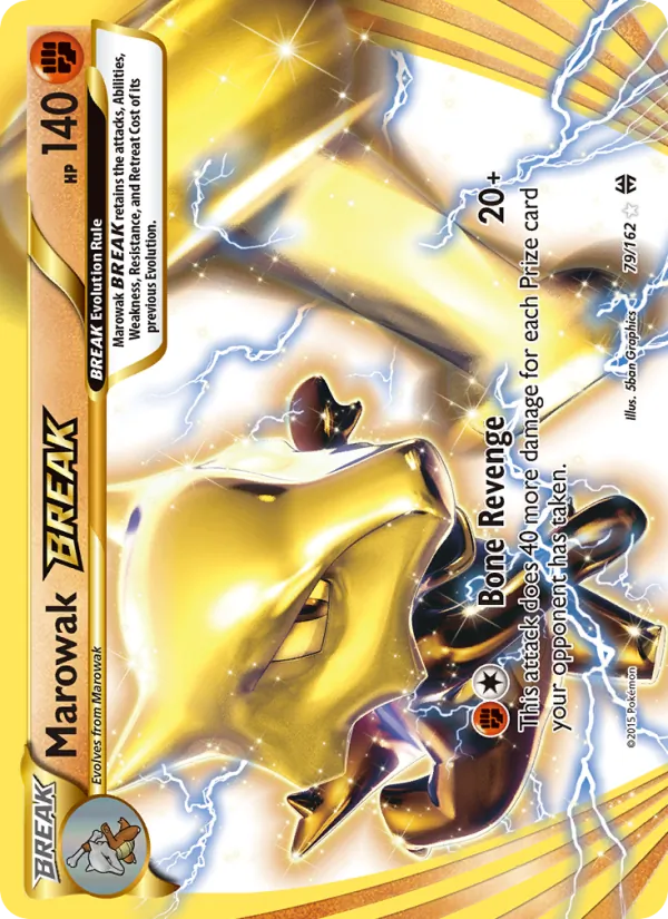 Marowak BREAK — BREAKthrough #79 (Pokémon TCG card)