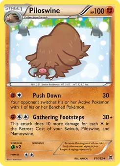 Piloswine (BREAKthrough #81)