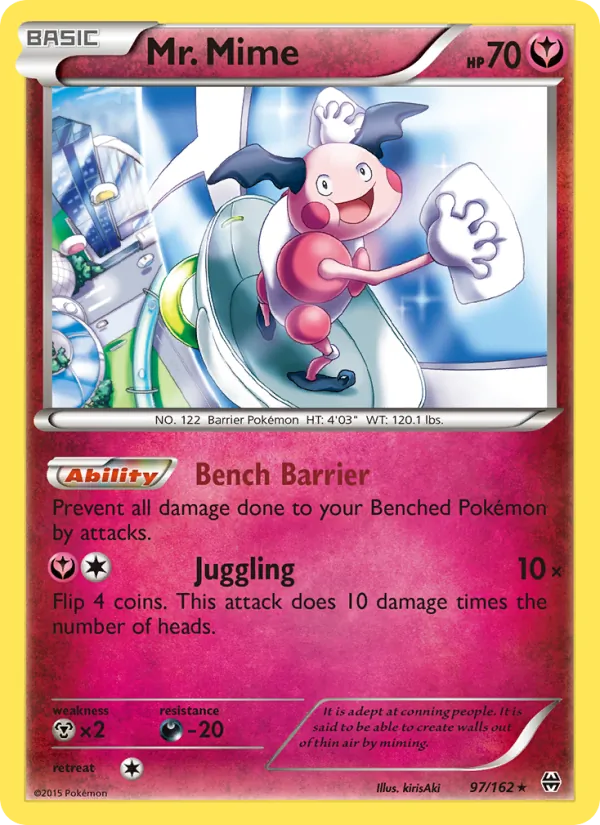 Mr. Mime — BREAKthrough #97 (Pokémon TCG card)