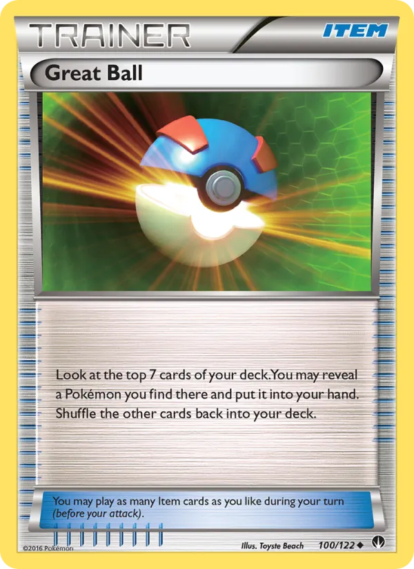 Great Ball — BREAKpoint #100 (Pokémon TCG card)