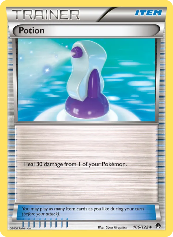 Potion — BREAKpoint #106 (Pokémon TCG card)
