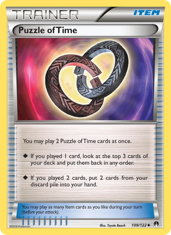 Puzzle of Time — BREAKpoint #109 (Pokémon TCG card)