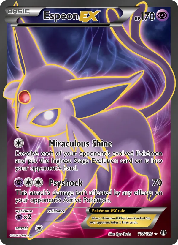 Espeon EX — BREAKpoint #117 (Pokémon TCG card)