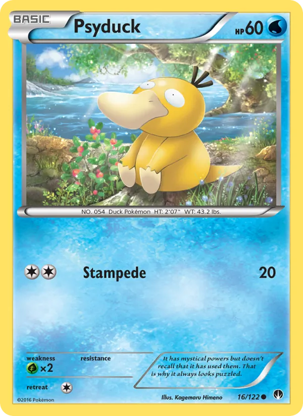 Psyduck — BREAKpoint #16 (Pokémon TCG card)