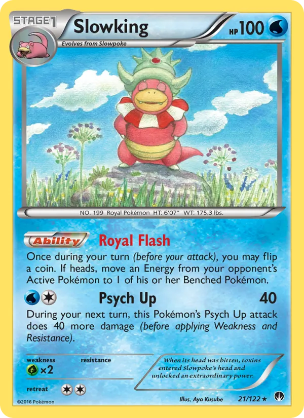 Slowking — BREAKpoint #21 (Pokémon TCG card)